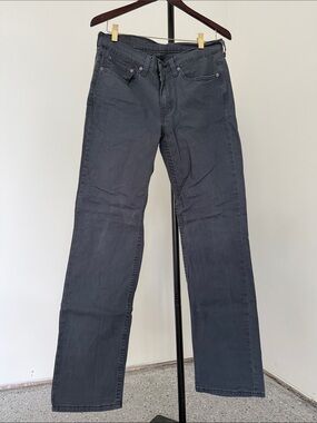 Levi's Men's Straight Jeans in Charcoal